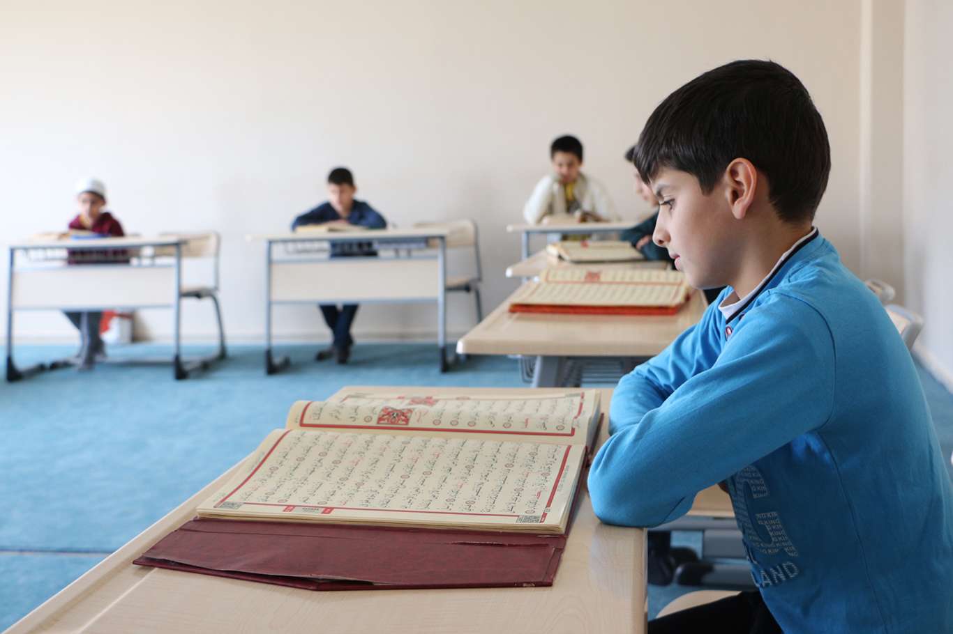 ​Kur’an aşığı çocuklar uzaktan eğitimle 9 ayda hafız oldular